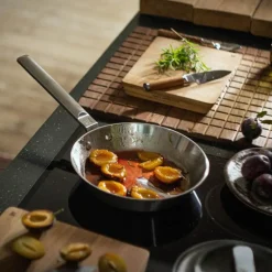 Norden steel stekepanne 24 cm ubelagt