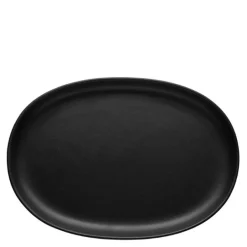Nordic Kitchen oval tallerken 26 cm svart