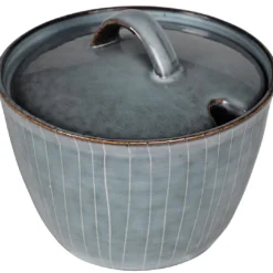 Nordic Sea sukkerskål m/lokk gråblå