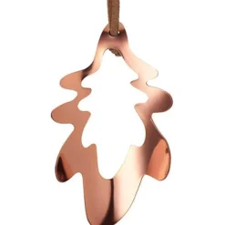 Nordic Tales eikeblad 8,5 cm kobber