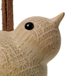 Nordic Tales ornament Sparrow brun