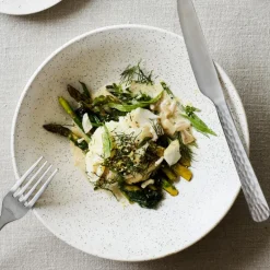 Nordic Vanilla pastatallerken 29 cm kremhvit