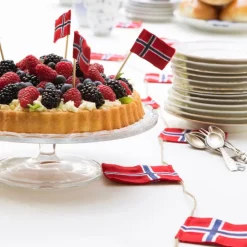 Nordic way flaggrekke store flagg 3 m