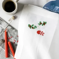 Nordic way juleserviett julehjerte 50x50 cm