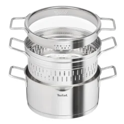 Nordica dampkoker med dampinnsats/lokk 4,8L 24 cm