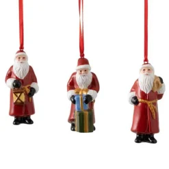 Nostalgic Ornaments juletrepynt julenisse 3 stk