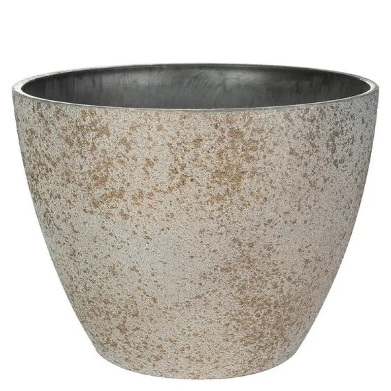 Nova blomsterpotte 36x27 cm concrete gold