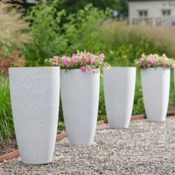 Nova blomsterpotte 29x50 cm terrazzowhite