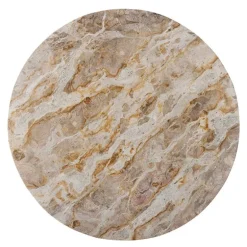 Nuni roterende fat 36 cm marmor brun