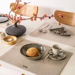 Nuno dekkebrikke 45x33 cm beige