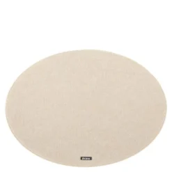 Nuno dekkebrikke 45x33 cm oval beige
