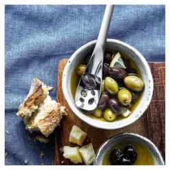 Nuova serveringsskje til grønnsaker 16 cm perforert stål