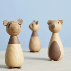 Object Miss Coala 15 cm eik/valnøtt