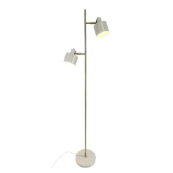 Ocean gulvlampe 160 cm beige/messing