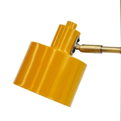 Ocean gulvlampe 160 cm curry/messing/turkis