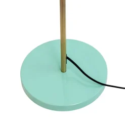 Ocean gulvlampe 160 cm curry/messing/turkis