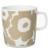 Oiva Unikko krus 40 cl beige/hvit