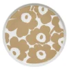 Oiva Unikko tallerken 25 cm beige