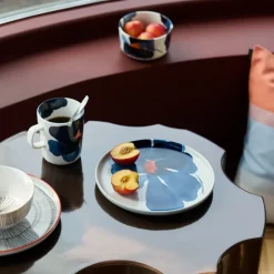 Oiva Valssi krus 25 cl hvit/blå/orange