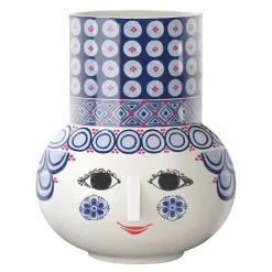 Olga vase 20 cm blå