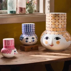 Olga vase 15 cm rosa