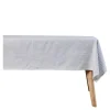 Olivia duk 220x140 cm hvit/sand