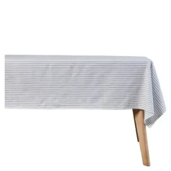 Olivia duk 220x140 cm hvit/sand