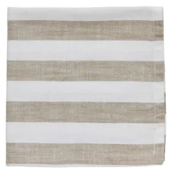 Olivia tøyserviett 40x40 cm hvit/beige