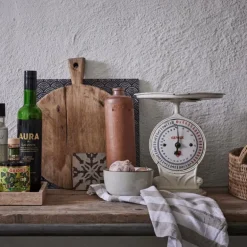 Olivia tøyserviett 40x40 cm hvit/beige