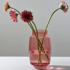 Olivia vase 24 cm rosa