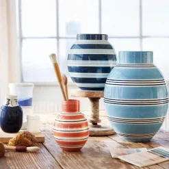 Omaggio Nuovo vase h30 cm blå