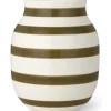 Omaggio vase 20 cm olivengrønn