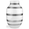Omaggio vase 30,5 cm sølv