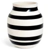 Omaggio vase 20 cm svart
