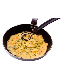 Omega visp 26 cm svart