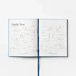 Once Upon a Time livshistoriebok blå