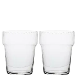 Opacity glass 30 cl 2 stk klar