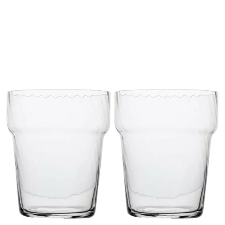 Opacity glass 30 cl 2 stk klar