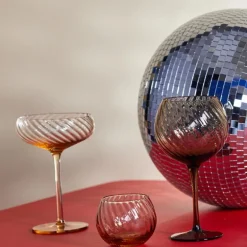 Opacity vannglass 22 cl 2 stk brun