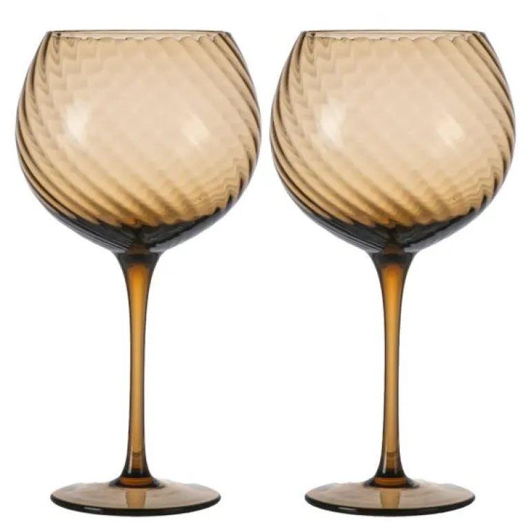 Opacity vinglass 47 cl 2 stk brun