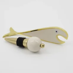 Open bar tilbehør 2 stk gylden/sand