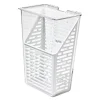 Oppbevaringsboks til kjøleskap 15,5x23 cm klar/hvit