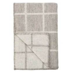 Oppdal ullpledd 130x200 cm natur