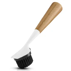Oppvaskbørste 23 cm eik/hvit