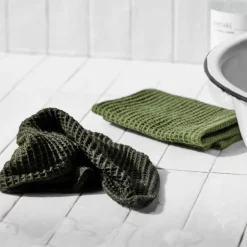 Oppvaskklut 30x30 cm 2 stk grønn