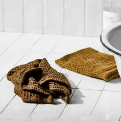 Oppvaskklut 30x30 cm 2 stk mørk oliven