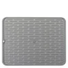 Oppvaskmatte i silikon grå
