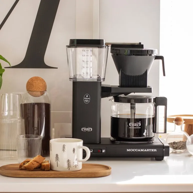 Optio kaffetrakter 1,25L matt svart