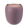 Ora vase liten 17 cm burgunder