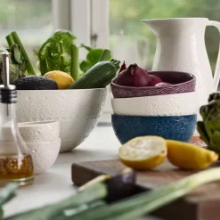 Orient bolle M 15 cm vinrød